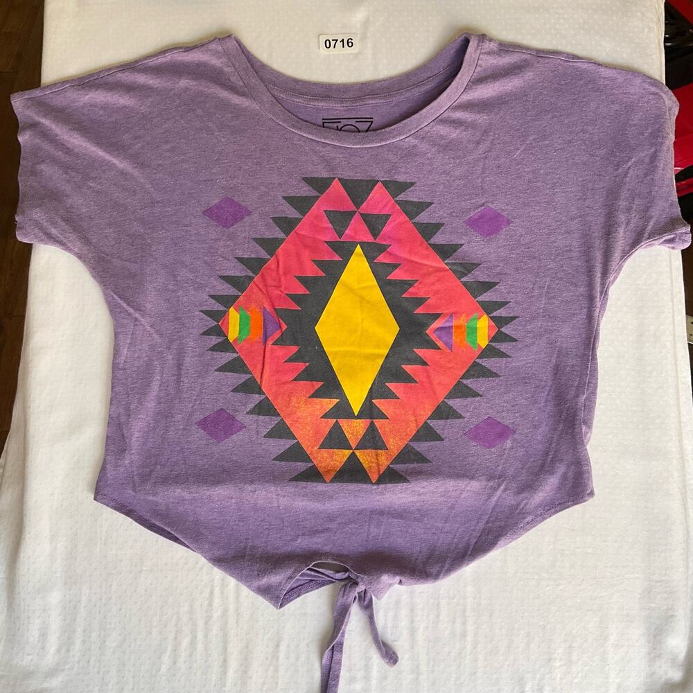 FRZ Women’s Short Sleeve Tank Top size XS, Purple